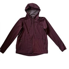 Vuori Women  s Outdoor Trainer Shell Hooded Jacket VW501 Deep Plum/Maroon