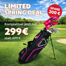 Golfset Komplettset, Hohe Qualität, Damen Rechtshand - Brute Golf
