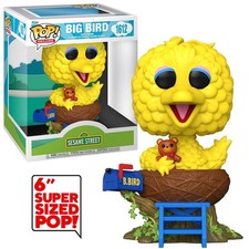 Funko POP! Sesame Street 6" Big Bird in Nest #1612 Television Vinyl Figure New