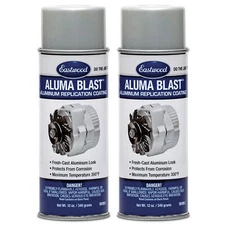 Eastwood Aluma Blast Aluminum Color Spray Paint Aerosol 12 oz 2 Pack