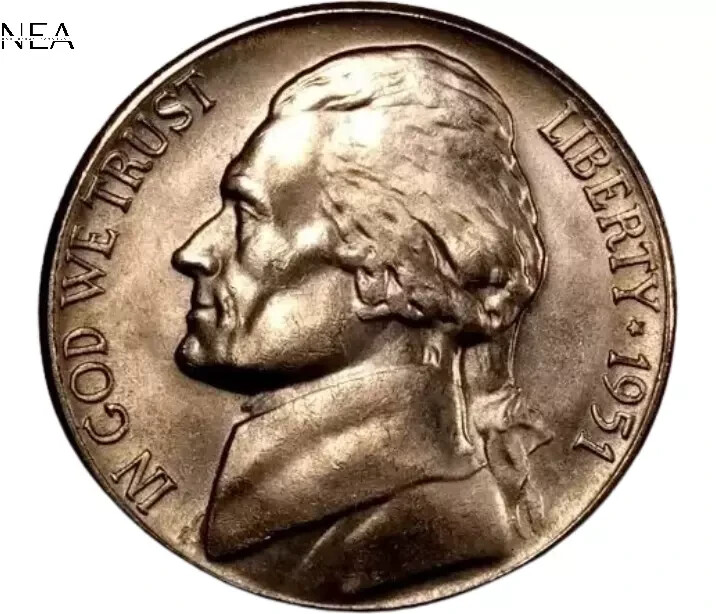 1951-S Jefferson Nickel ~ Gem BU (Full Steps - FS) ~ Semi-Key Date