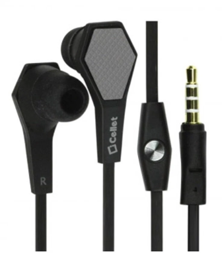 Original 3.5mm Flat Wire Stereo Hands-Free Headset Earbuds - Image 4 of 4