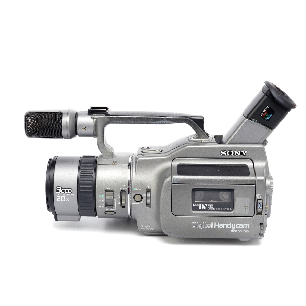 美品 SONY DCR-VX1000 ビデオカメラ 3CCD ミニDV（Sony DCR