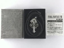 Final Fantasy VIII Sleeping Lionheart 2003 Silver 925 Necklace Pendant Squall