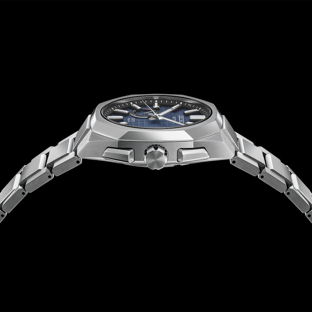 SEIKO ASTRON SBXD013 NEXTER Titanium GPS Radio Solar Watch Blue