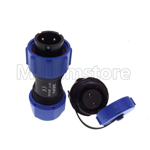 Weipu Aviation 2-10 pin Waterproof Connector Bulkhead SP17 Circular IP68 Plug - Picture 4 of 26