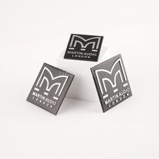 4PCS DIY Replace Martin Audio speaker aluminum alloy logo badge 50mm x 50mm