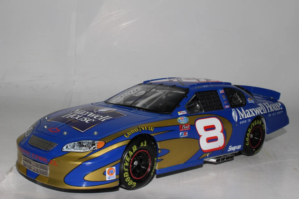 Acción RCCA ELITE STEVE PARK #8 MAXWELL HOUSE 2003 CHEVY MONTE CARLO AUTOGRAFIADO Foto 3 de 4