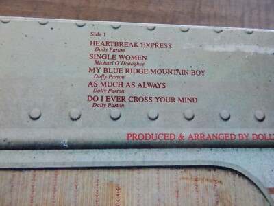 LP-DOLLY PARTON-Heartbreak Express-1982-Do I Ever Cross Your Mind