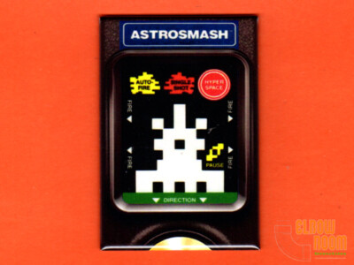 Mattel Intellivision Astrosmash controller overlay art 2x3'' fridge magnet 