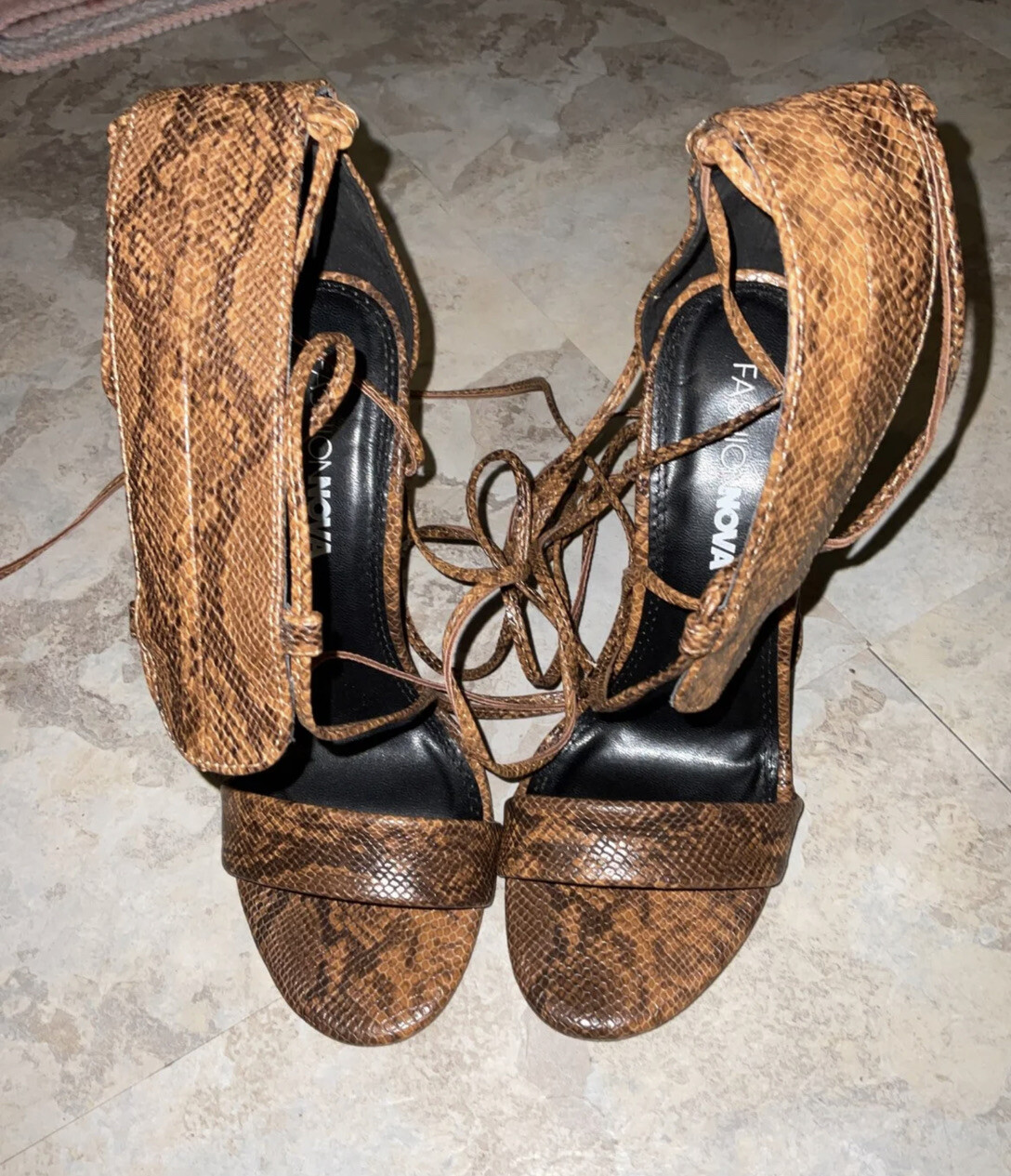 Women's Size 6 Heels Stylish Comfortable Dress Shoes-image