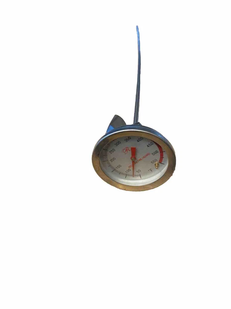 Oven Meat Thermometer Probe 12” ….2” Dial Diameter Pre Owned Great For BBQ