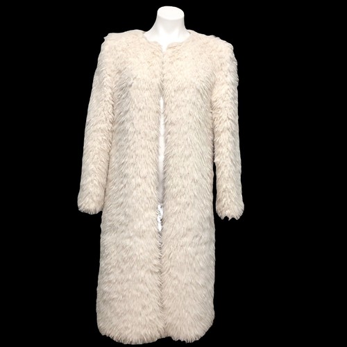 Shag Faux Fur Long Coat Jacket 