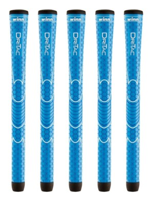 #ad Set of 5 Winn Dri Tac Golf Grip Junior Blue JDT BL $29.19