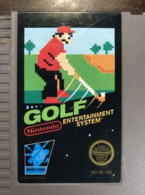 Golf Nintendo NES Game Cartridge 1984 Classic 8-Bit Sports Retro Video Game