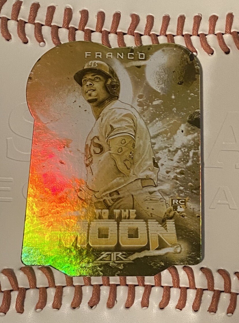 2022 Topps Fire To the Moon Gold Minted #TTM9 Wander Franco