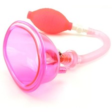 Doc Johnson Pink Pussy Pump - Vaginal Clitoral Labia Enlarger Suction Pump