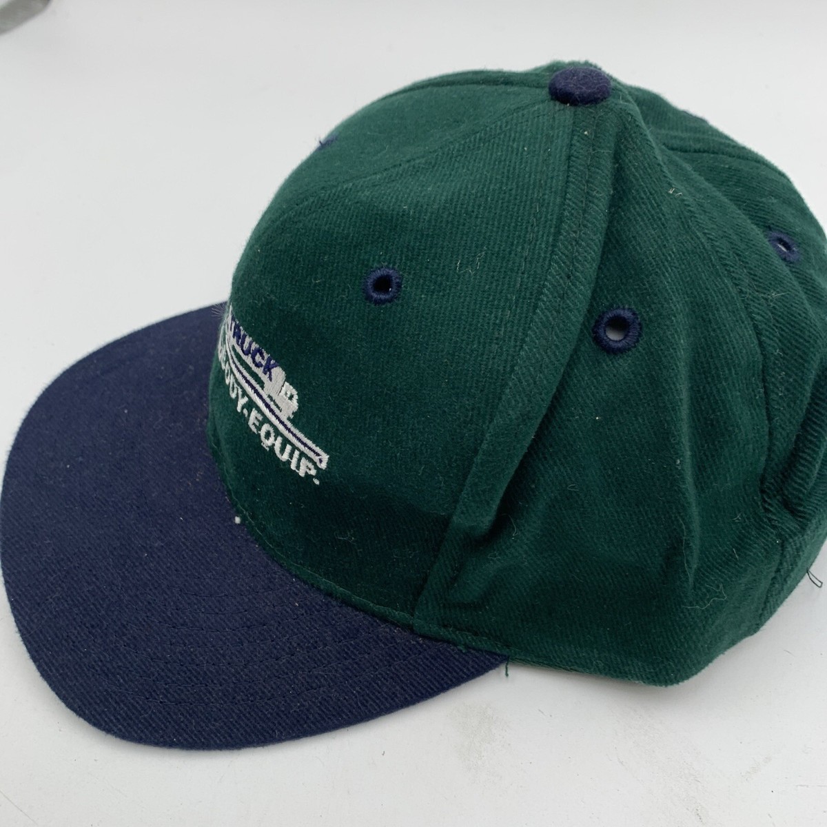 Ace Truck Body Equipment Adult Hat Strap Back Green Cap By Otto View 4