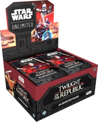 Sealed Twilight of the Republic Booster Display Box Star Wars Unlimited