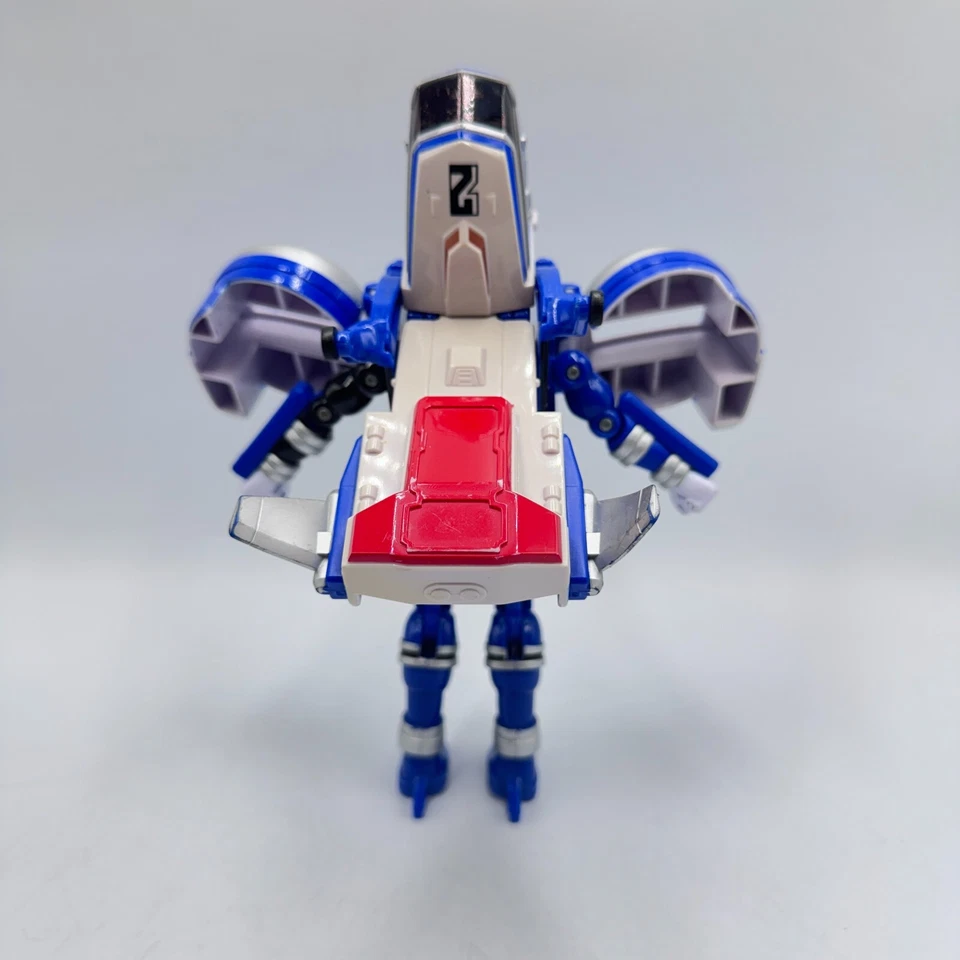 Figura de acción suelta Power Rangers SPD Blue Delta Morphin Ranger to Vehicle 6" Foto 3 de 4