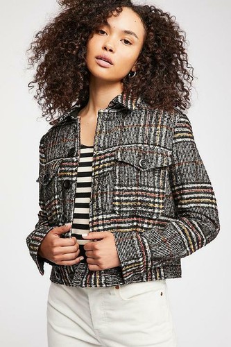 Free People Eisenhower Slouchy Jacket 
