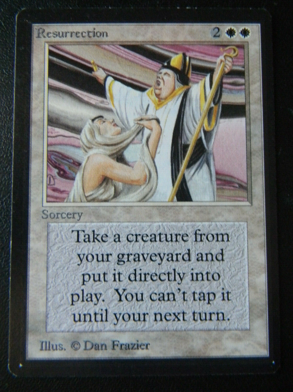 RESURRECTION : MTG : BETA : 1993 : VERY FIN/NEAR MINTE : SEE PHOTO'S