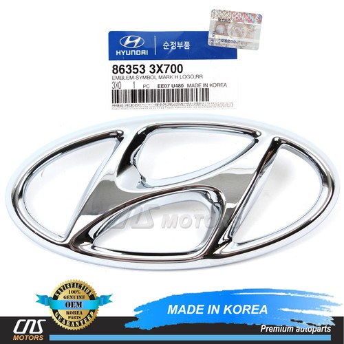 ⭐GENUINE⭐ GRILLE "H" LOGO EMBLEM for 1416 HYUNDAI ELANTRA SEDAN OEM