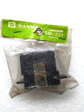 SANWA Plastic Plastic Case Set & Screws Servo SM-351 Vintage New Old Stock