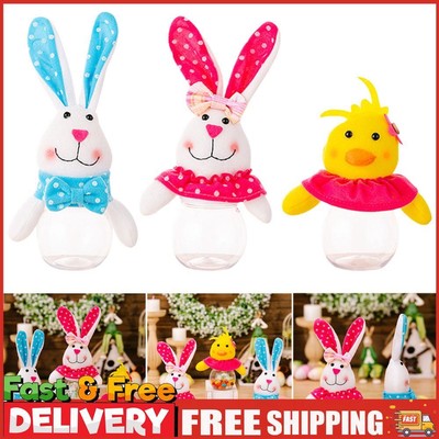 Osterhase Bonbonglas Vorratsdose Leckerli Box Osterkorb Stuffers