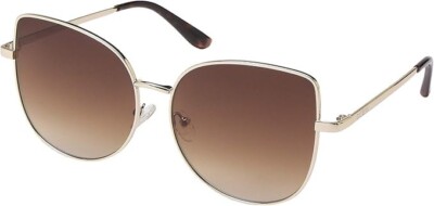 Guess GF0345 32F Gold Metal Cat Eye Sunglasses Frame 60-15-140 sd*