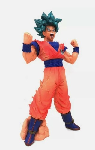 Goku Super Saiyan God Dragon Ball Cartoon Action Figure Character Gold Toy Doll