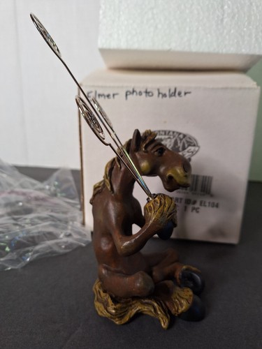Montana Silversmiths Elmer Photo Holder Retired Horse Figure Numbered - Picture 3 of 14