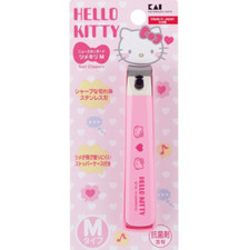 Kai Hello Kitty DF New Standard Nail Clippers M Made In Japan