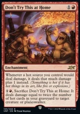 MTG Magic the Gathering Don't Try This at Home (105/654) Unfinity LP