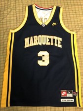 NIKE REVERSIBLE TEAM USA MARQUETTE DWYANE WADE BASKETBALL JERSEY SIZE LARGE HOF
