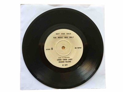Modern Talking 7 Cheri Cheri Lady Malaysia   PROMO Vinyl Mint 