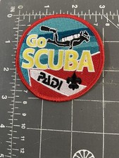Boy Scouts of America BSA Go SCUBA PADI Patch Diver Diving Training Instructors