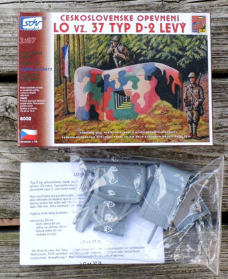 Bunker: Typ D-2 LEVY   - 1:87  Bausatz von SDV-Models