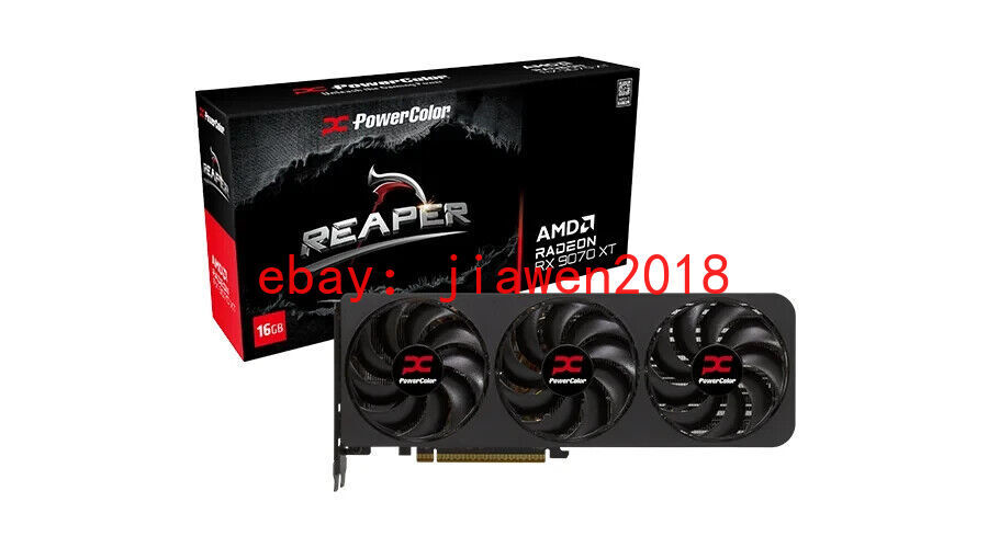 Powercolor Reaper AMD Radeon RX 9070 XT 16GB GDDR6 Graphics card