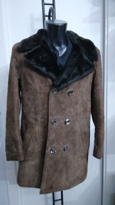 LEATHER CREATIONS LEATHER JACKET used women woman brown size 52 PGS662PI