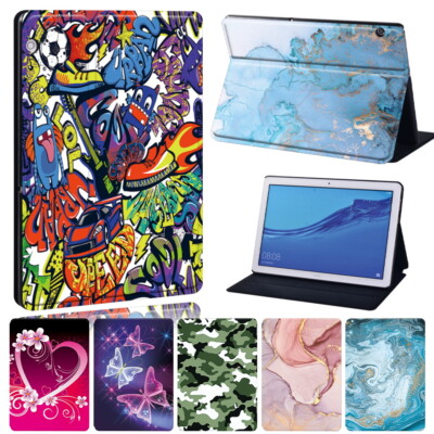 PU Leather Tablet Stand Cover Case For Huawei MediaPad T3 /T5