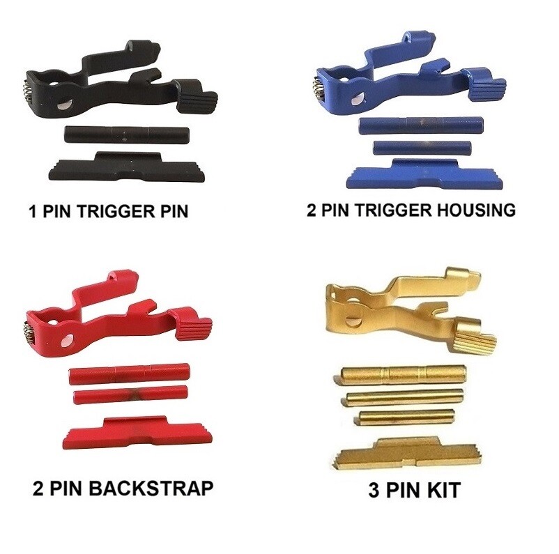 TANGO DOWN SLIDE STOP, Mag Release, Control Kit For Glock 17 19