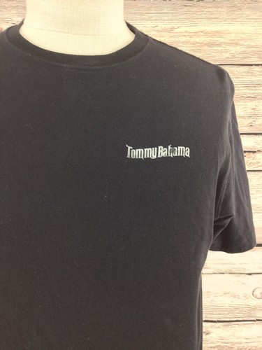 Tommy Bahama Relax Cigar Hero Black T-Shirt Men's Size Small - Picture 3 of 4