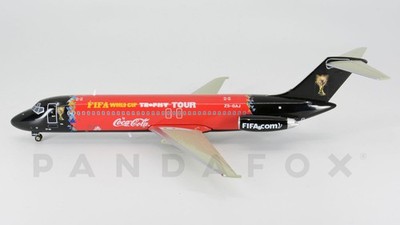 Global Aviation DC-9-30 ZS-GAJ FIFA World Cup Aviation BBOX09 Scale 1:200 RARE