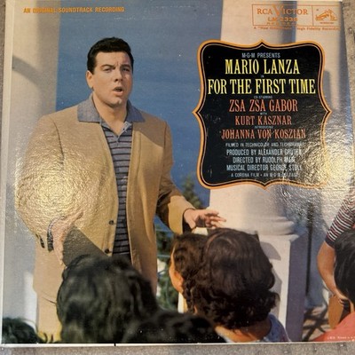 Mario Lanza - For The First Time (Original Soundtrack) - 1959 Classical - EX - U