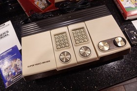 Vintage Mattel Intellivision SEARS SUPER ARCADE Electronic Video Game CONSOLE