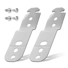 2 PCS Dishwasher Mounting Bracket for Bosch, 619985 Stainless Steel Dishwashe...