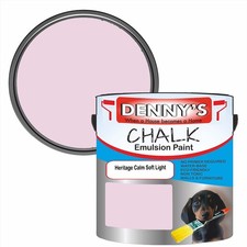 Chalk Emulsion Paint Pink Matt Finish Walls Ceilings Furniture Vinyl Home Tin
