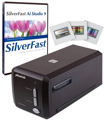 Plustek OpticFilm 8300i Ai Scanner SilverFast Ai Studio 9+Advanced JAPAN new