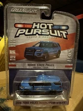Series 27 Greenlight HotPursuit 2016 Ford Maine State Police Interceptor Utility